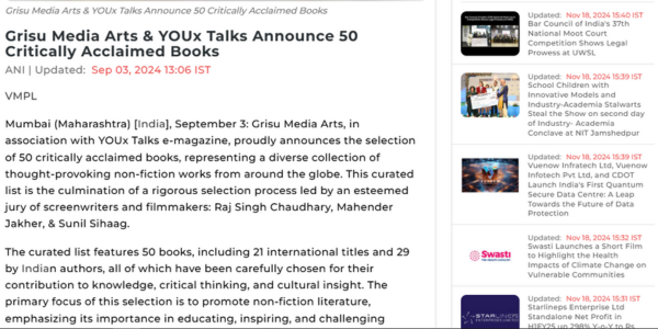 Vandana Mehrotra featured in ANI