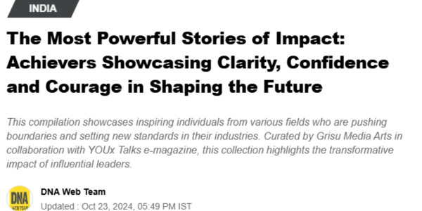 Vandana Mehrotra featured in DNA